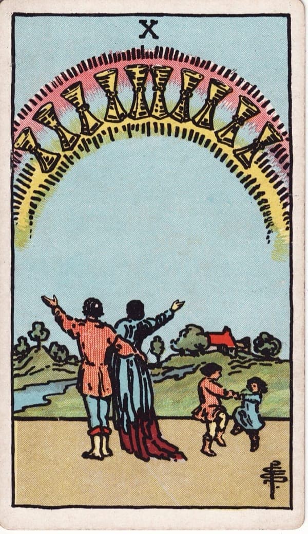 Zehn der Kelche